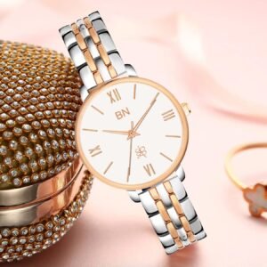 Numerological Roman Women Watch(white colour)