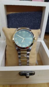 Numerological Unisex  watch (  Green Full Roman Mix Belt )