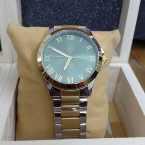 Numerological Unisex  watch (  Green Full Roman Mix Belt )